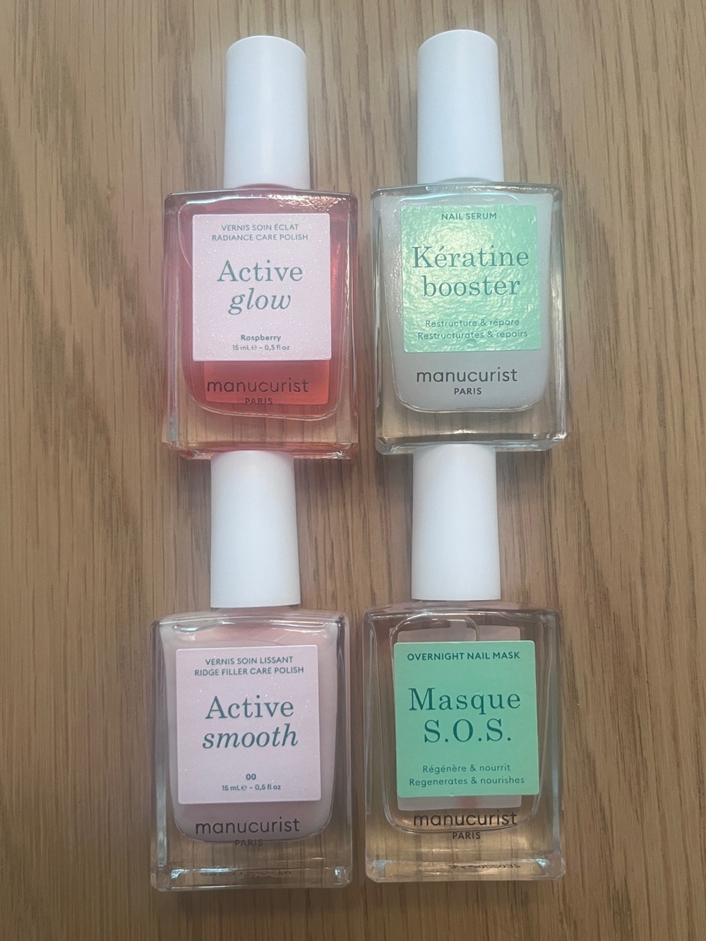 Manucurist Set Active Glow Keratine Booster Active Smooth Masque SOS - Picture 2 of 2
